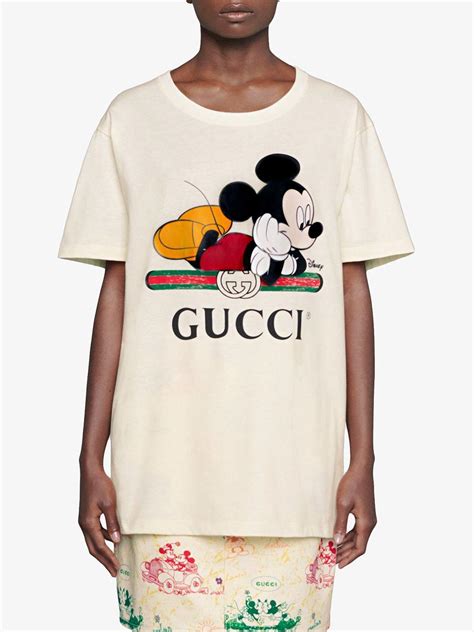 shirt mickey mouse gucci|Gucci Mickey Mouse shirt real.